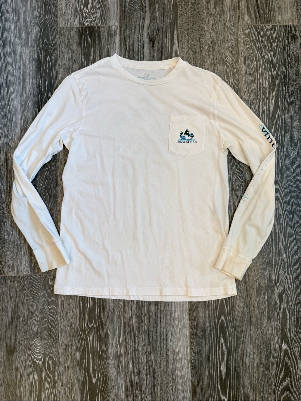 Vineyard Vines Boys Long-Sleeve Pocket Tee